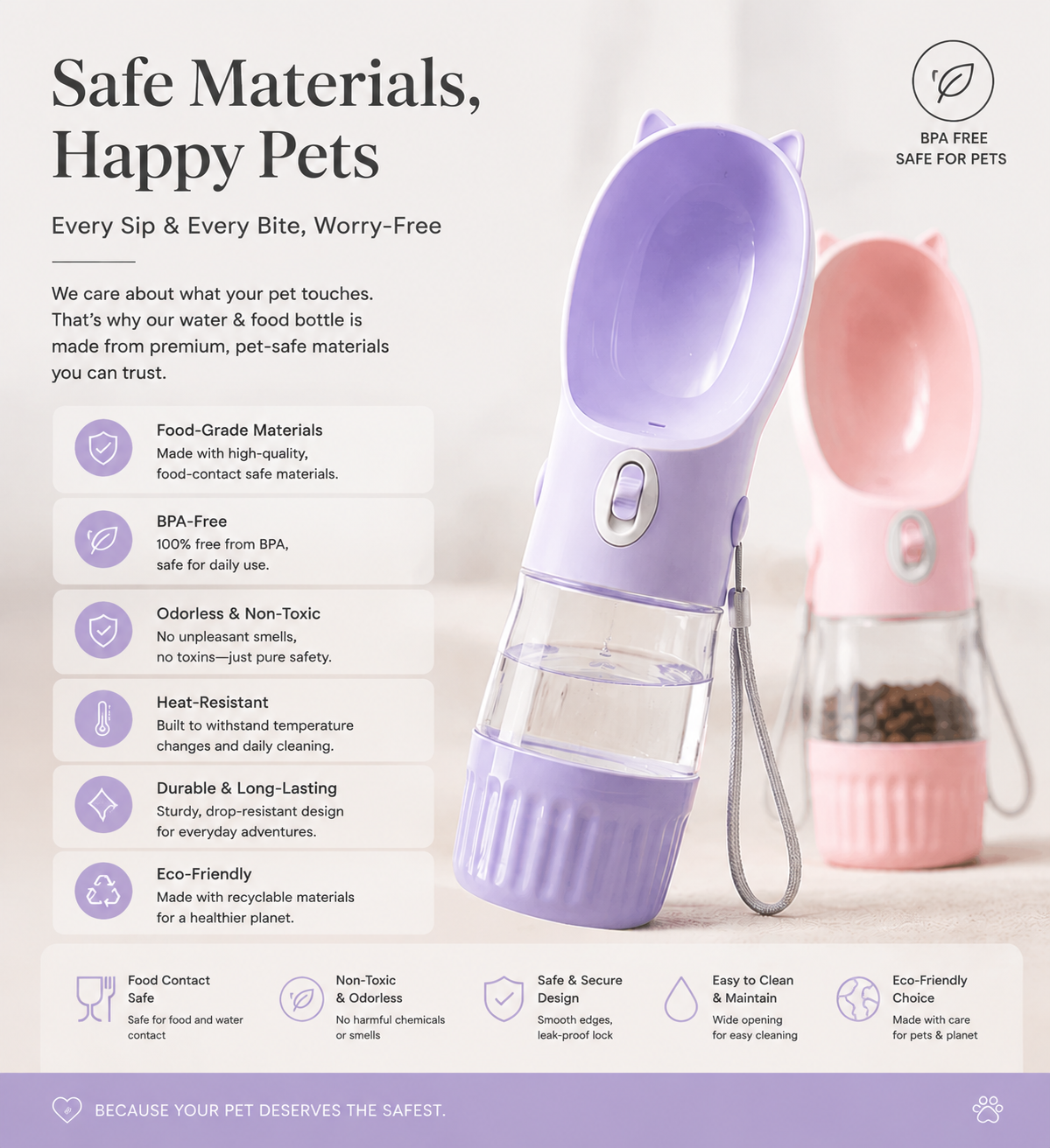 Traveling Out Portable Dog Water Dispenser